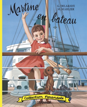 Martine en bateau