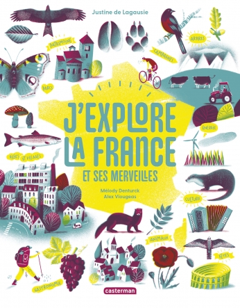 J&#039;explore la France et ses merveilles